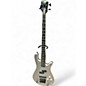 Used Spector Performer 4 Silver Electric Bass Guitar thumbnail