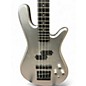 Used Spector Performer 4 Silver Electric Bass Guitar