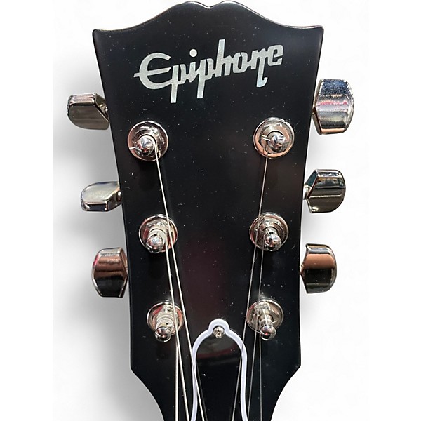 Used Epiphone GREENY Yellow Solid Body Electric Guitar