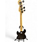 Used Fender American Standard Jazz Bass Black Electric Bass Guitar