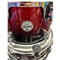 Used PDP by DW 6 Piece Concept Series Red Burst Drum Kit
