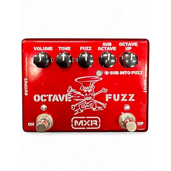 Used MXR SF01R Octave Fuzz Effect Pedal