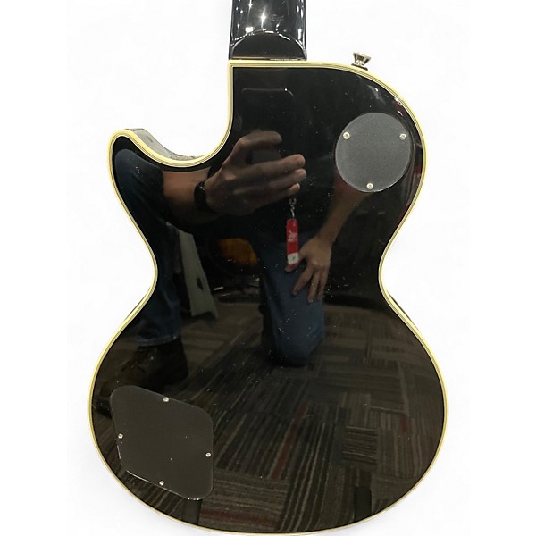 Used Epiphone Les Paul Custom Silverburst Solid Body Electric Guitar