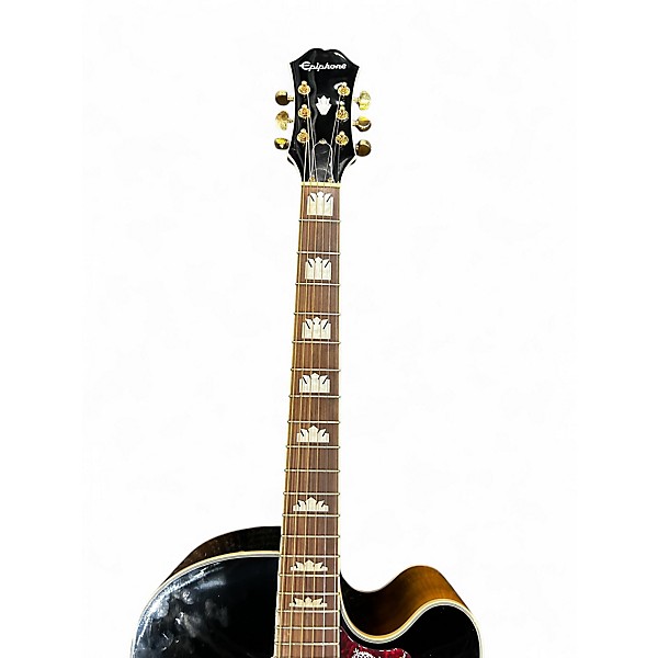 Used Epiphone J200 CE STUDIO 2 Color Sunburst Acoustic Electric Guitar