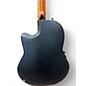 Used Ovation STANDARD BALLADEER Black Acoustic Electric Guitar