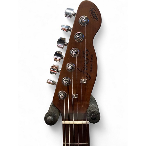 Used Firefly CLASSIC SERIES T STYLE Cream Solid Body Electric Guitar