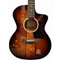 Used Taylor 224CEKDLX Shaded Edge Burst Acoustic Electric Guitar