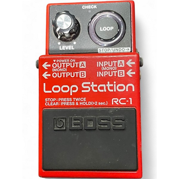 Used BOSS RC1 Loop Station Pedal