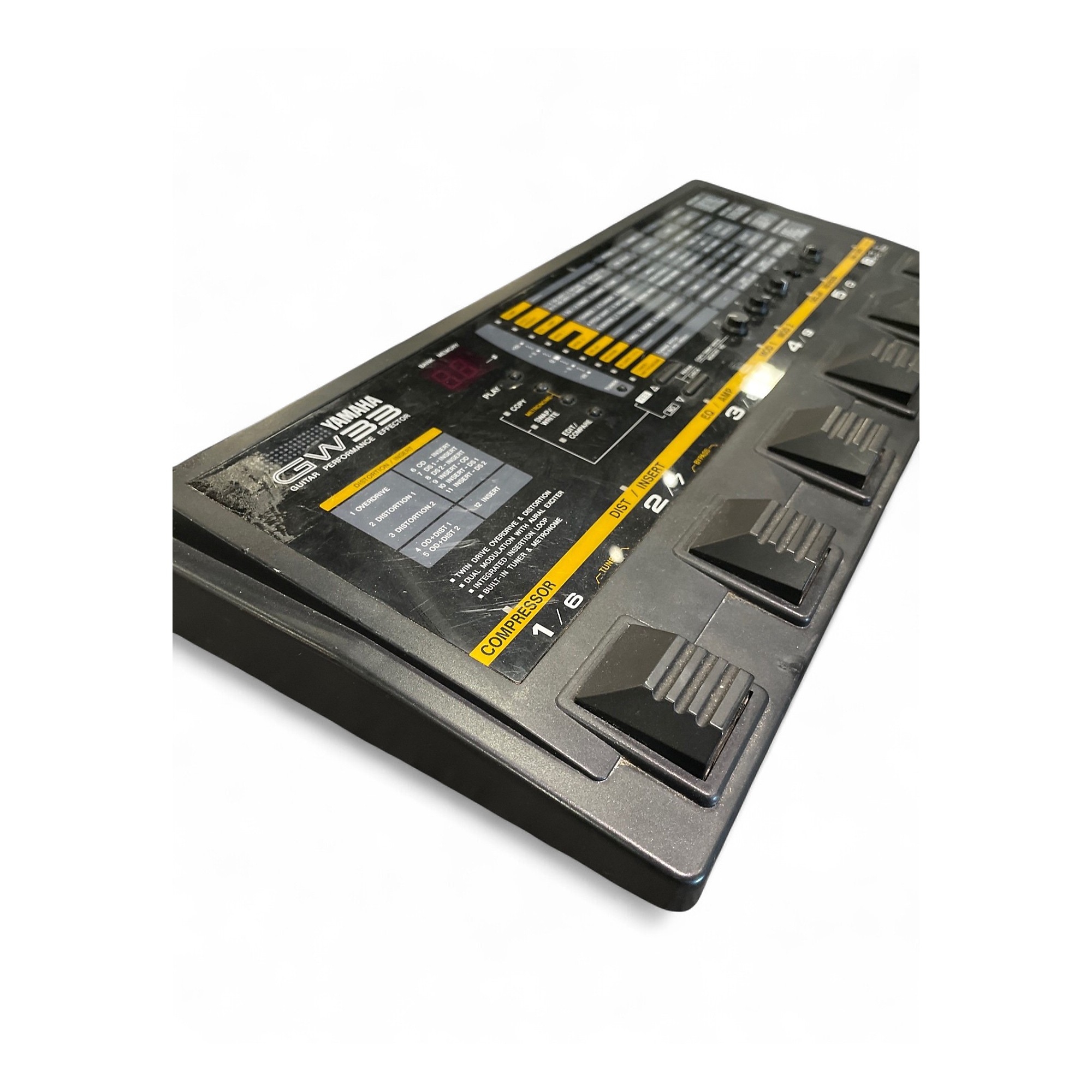 Yamaha ヤマハGW33 ギターマルチエフェクター Used Yamaha GW33 Effect Processor | Guitar Center