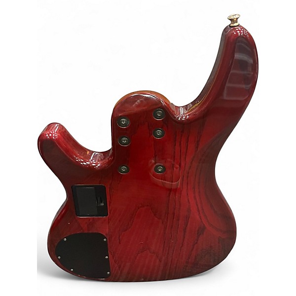 Used Yamaha TRB 6II Red Electric Bass Guitar