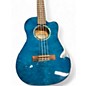 Used Lanikai QM-BLCEB TRANSPARENT BLUE Ukulele