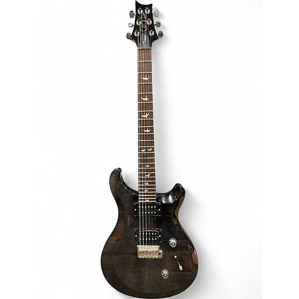 Used 2015 PRS S2 Custom 24 Black Solid Body Electric Guitar