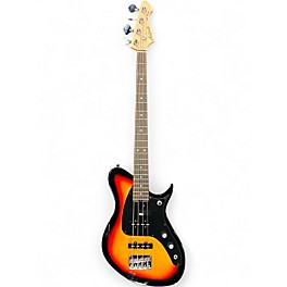 Used Aria Pro II Jet Bass 2 Color Sunburst Electric Bass Guitar