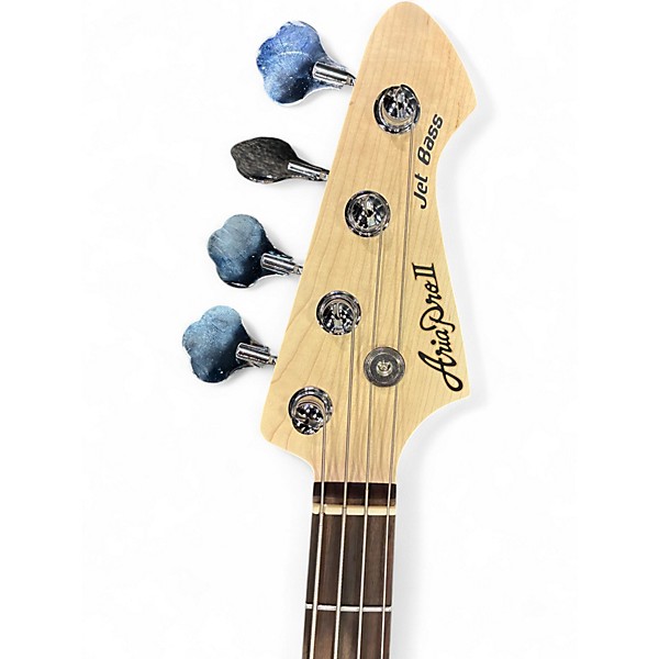 Used Aria Pro II Jet Bass 2 Color Sunburst Electric Bass Guitar