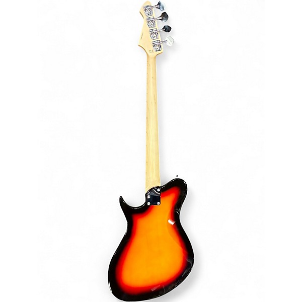 Used Aria Pro II Jet Bass 2 Color Sunburst Electric Bass Guitar
