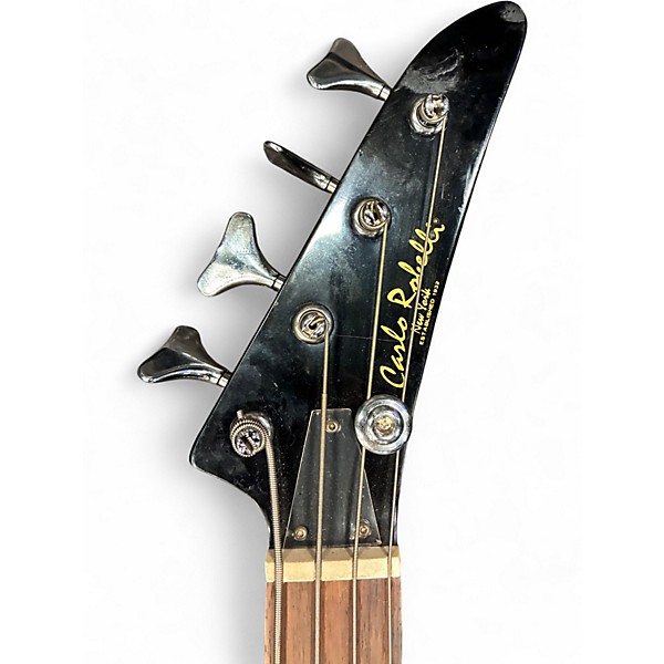 Used Carlo Robelli PJ Style Black Electric Bass Guitar