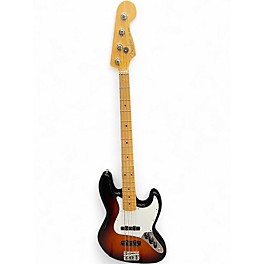 Used Fender American Standard Jazz Bass 2 Color Sunburst Electric Bass Guitar