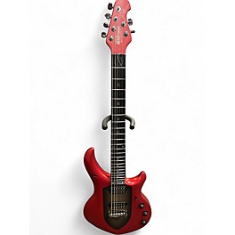 Used Ernie Ball Music Man Majesty Iced Crimson Solid Body Electric Guitar