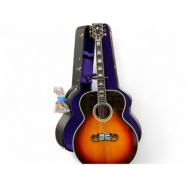 Used Gibson Custom Pre-War SJ200 Rosewood Vintage Sunburst Acoustic Guitar