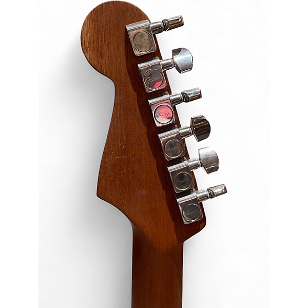 Used Fender American Acoustasonic Stratocaster Dakota Red Acoustic Electric Guitar