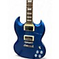 Used Epiphone SG MUSE Metallic Blue Solid Body Electric Guitar