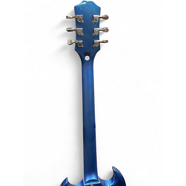 Used Epiphone SG MUSE Metallic Blue Solid Body Electric Guitar