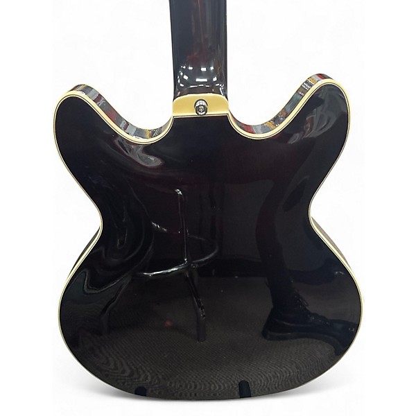 Used Guild SF-1DCVWN Brown Hollow Body Electric Guitar