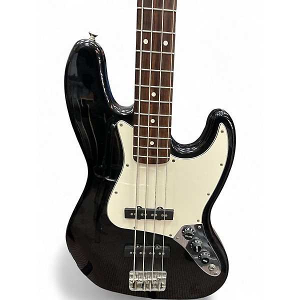 Used 1999 Fender Player Jazz Bass Black Electric Bass Guitar