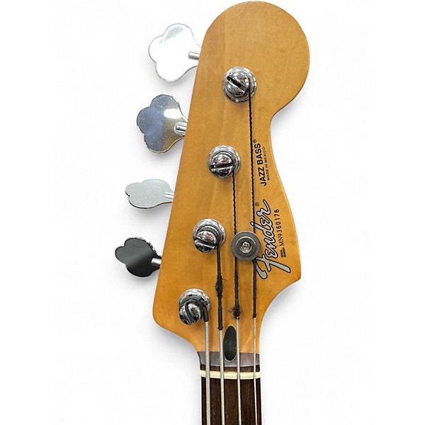 Used 1999 Fender Player Jazz Bass Black Electric Bass Guitar