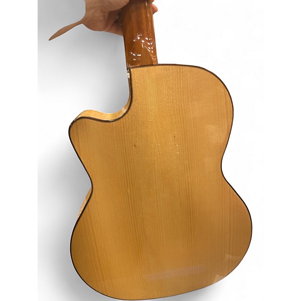 Used Kremona Rosa Luna Flamenco Natural Classical Acoustic Electric Guitar