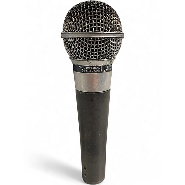 Used Shure Vintage SM58 50 & 150 OHMS Dynamic Microphone