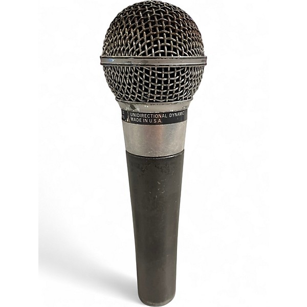 Used Shure Vintage SM58 50 & 150 OHMS Dynamic Microphone