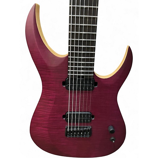 Used Schecter John Brown Tao  Purple Solid Body Electric Guitar