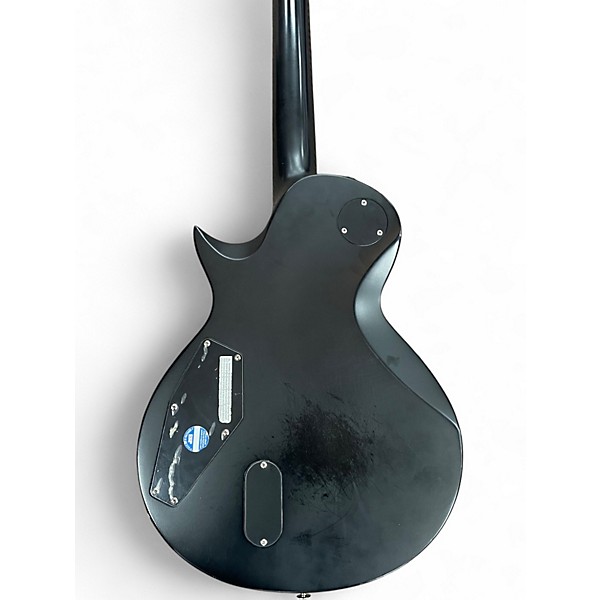 Used ESP LTD EC1000 Deluxe Satin Black Solid Body Electric Guitar