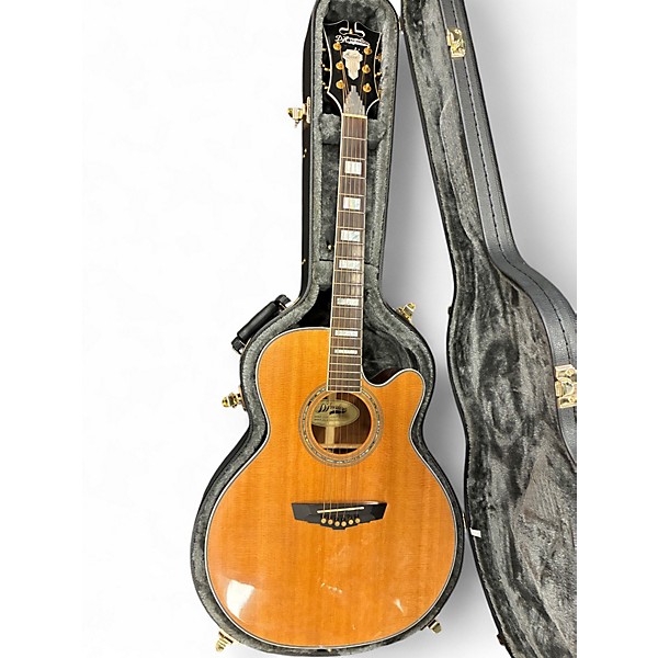 Used D'Angelico Excel DAAGS100 Natural Acoustic Electric Guitar