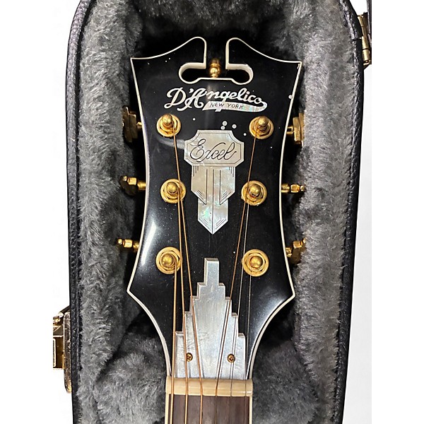 Used D'Angelico Excel DAAGS100 Natural Acoustic Electric Guitar