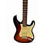 Used 2012 Fender American Deluxe Stratocaster 2 Tone Sunburst Solid Body Electric Guitar