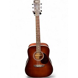 Used Cort Earth70 Sunburst Acoustic Guitar