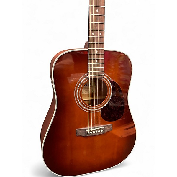 Used Cort Earth70 Sunburst Acoustic Guitar