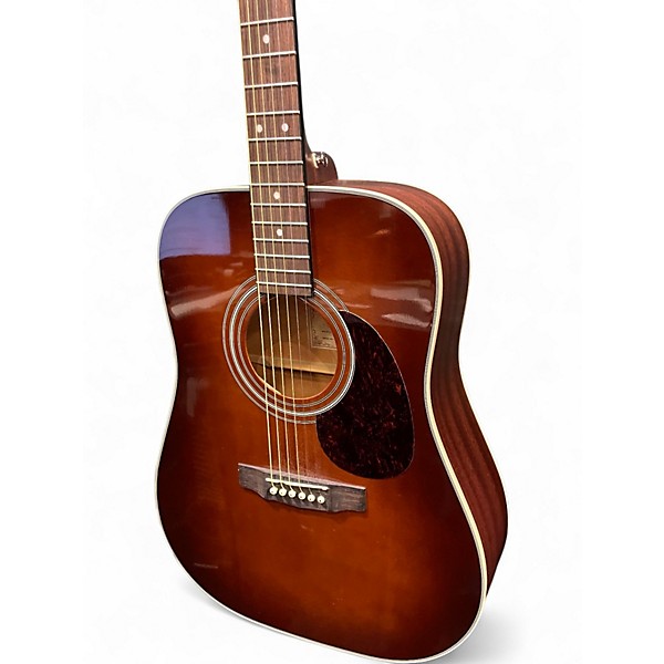 Used Cort Earth70 Sunburst Acoustic Guitar
