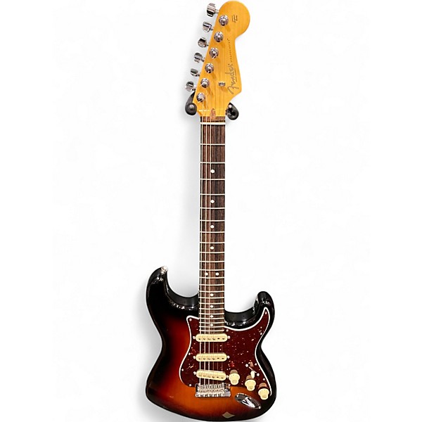 Used Fender American Professional II Stratocaster 3 Color Sunburst Solid Body Electric Guitar