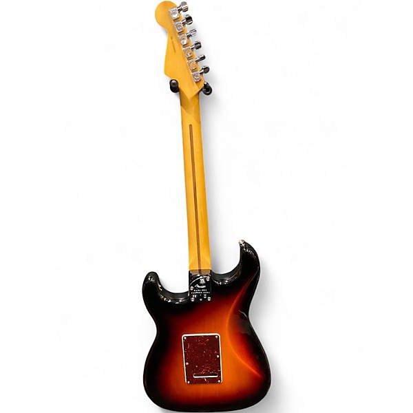 Used Fender American Professional II Stratocaster 3 Color Sunburst Solid Body Electric Guitar