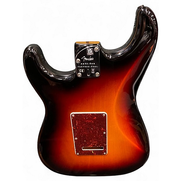 Used Fender American Professional II Stratocaster 3 Color Sunburst Solid Body Electric Guitar