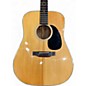 Used Takamine f-340 Natural Acoustic Guitar