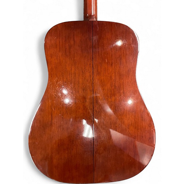 Used Takamine f-340 Natural Acoustic Guitar