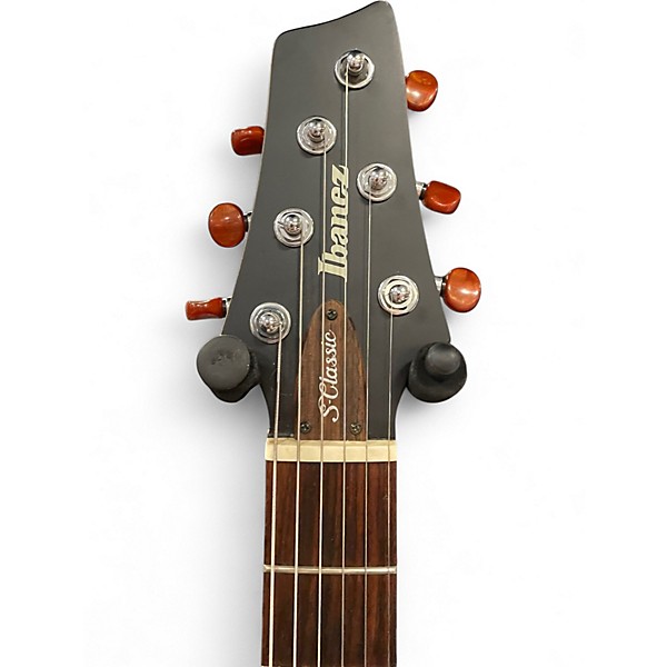 Used Ibanez S-CLASSIC METALLIC CHARCOAL Solid Body Electric Guitar