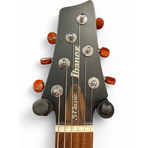 Used Ibanez S-CLASSIC METALLIC CHARCOAL Solid Body Electric Guitar