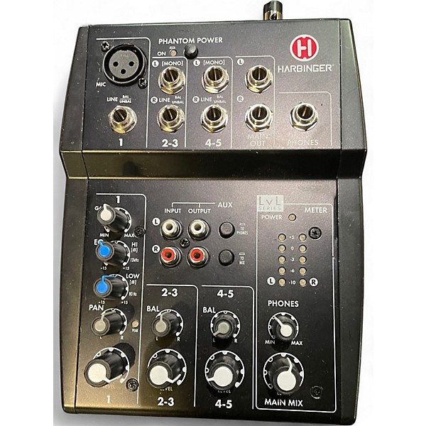 Used Harbinger LVL5 Powered Mixer