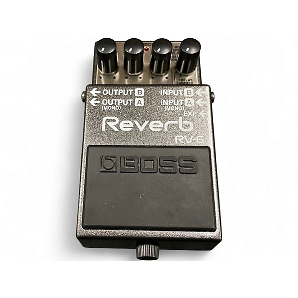Used BOSS RV6 Digital Reverb Effect Pedal