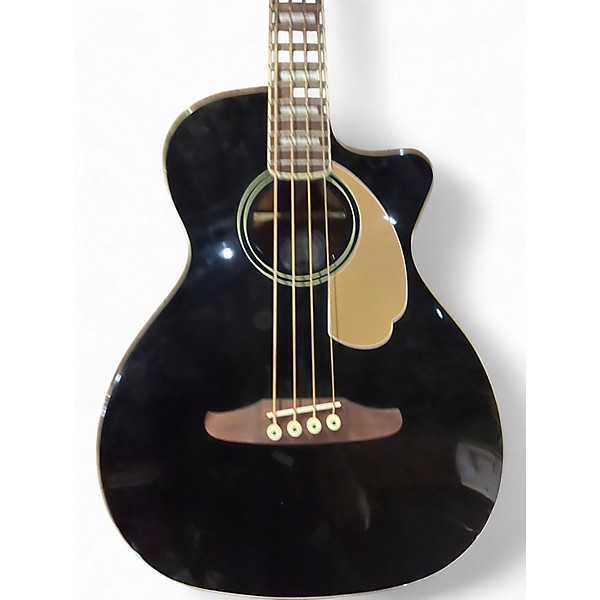 Used Fender Kingman 4-String V2 BLACK Acoustic Bass Guitar